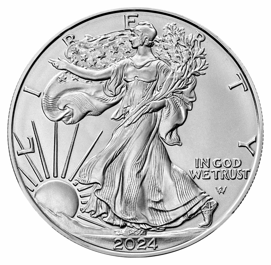 2024 PCGS MS-70 イーグル銀貨　トランプver 5枚セット 2024 Silver Eagle PCGS Ultra Label MS 70 | eBay